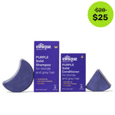 PURPLE Shampoo and Conditioner Bar Bundle