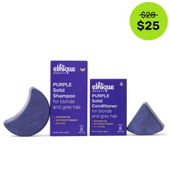 PURPLE Shampoo and Conditioner Bar Bundle