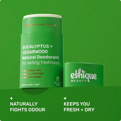 EUCALYPTUS + CEDARWOOD Natural Deodorant