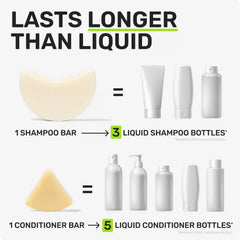 GENTLE Shampoo and Conditioner Bar Bundle